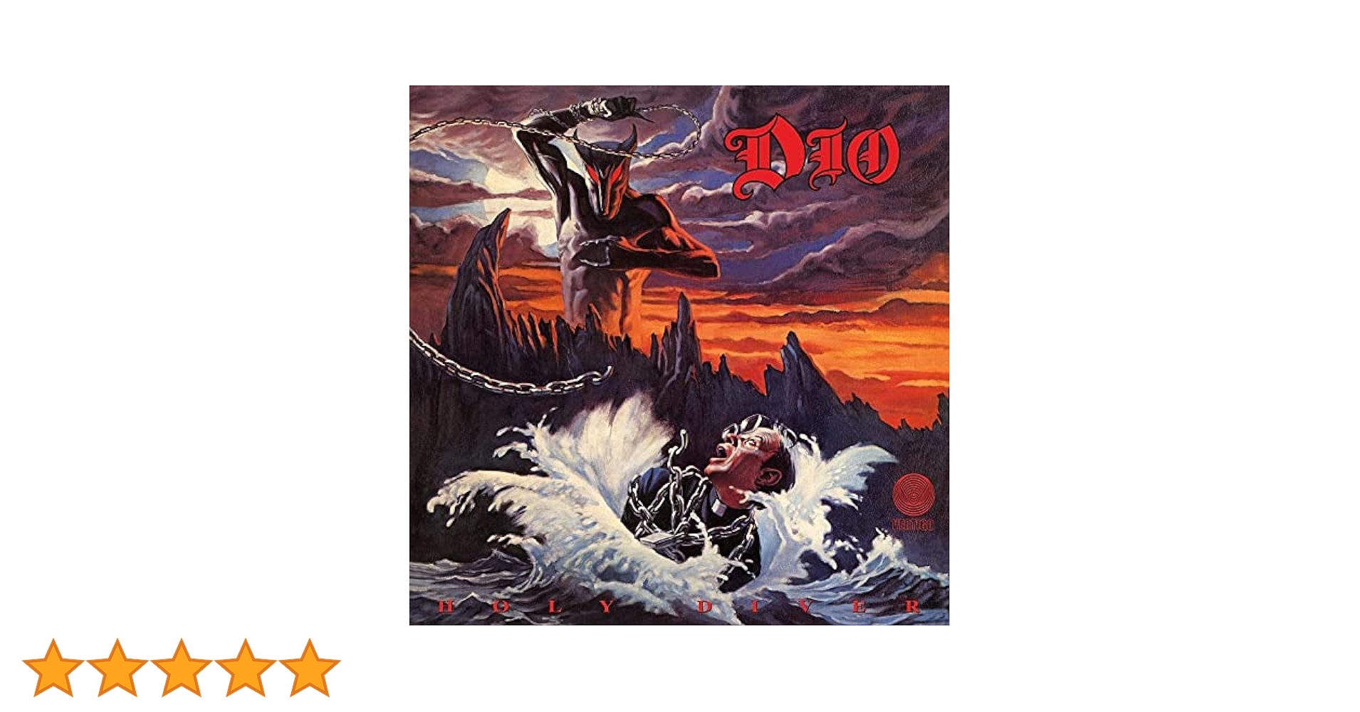 【レコード・美盤】DIO Holy Diver Dio – Holy Diver – Vinyl (LP, Album, Stereo), 1983 [r2596677